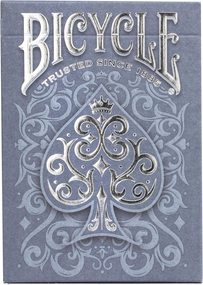 Bicycle بطاقات لعب سيندر بريميوم، ورق فضي مدخن، 1 مجموعة - Image 5
